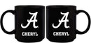 11oz Black Personalized Ceramic Mug | Alabama Crimson Tide AL, Alabama Crimson Tide, COL, CurrentProduct, Custom Drinkware, Drinkware_category_All, Gift Ideas, Personalization, Personalized_Personalized 194207389706 $20.11