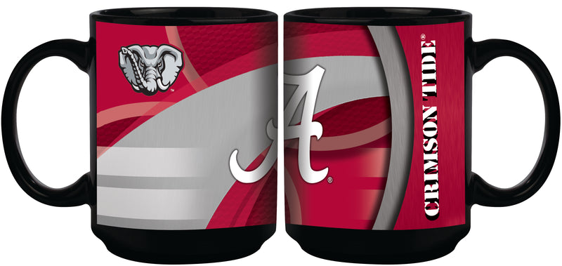 15oz Black Carbon Fiber Mug | Alabama Crimson Tide AL, Alabama Crimson Tide, COL, OldProduct 687746353357 $13