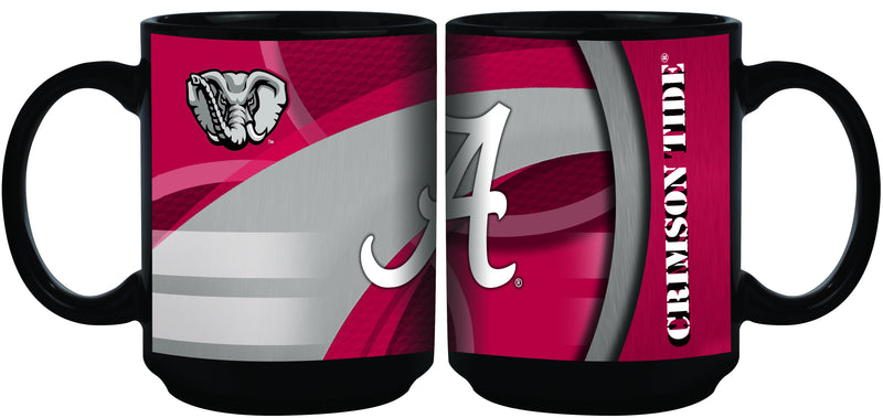 15oz Black Carbon Fiber Mug | Alabama Crimson Tide AL, Alabama Crimson Tide, COL, OldProduct 687746353357 $13