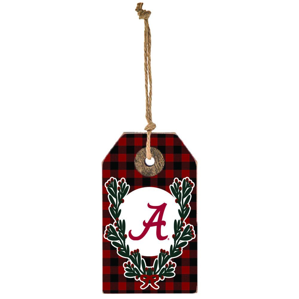 Gift Tag Ornament | Alabama Crimson Tide
AL, Alabama Crimson Tide, COL, CurrentProduct, Holiday_category_All, Holiday_category_Ornaments
The Memory Company