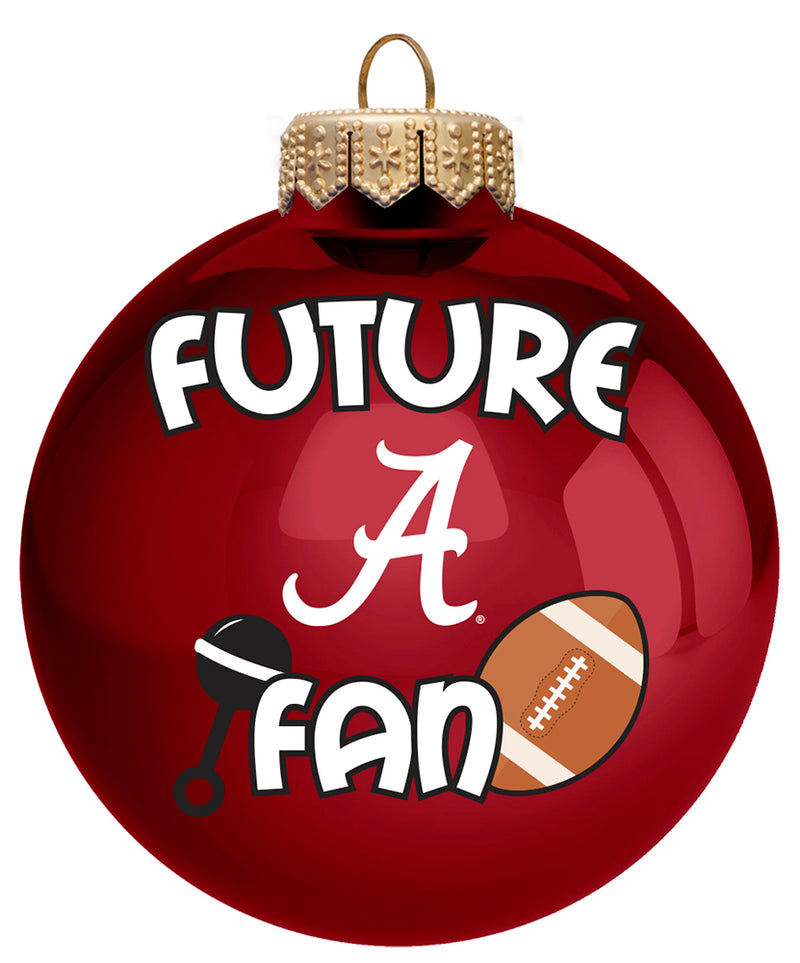 Future Fan Ball Ornament | Alabama Crimson Tide
AL, Alabama Crimson Tide, COL, CurrentProduct, Holiday_category_All, Holiday_category_Ornaments
The Memory Company