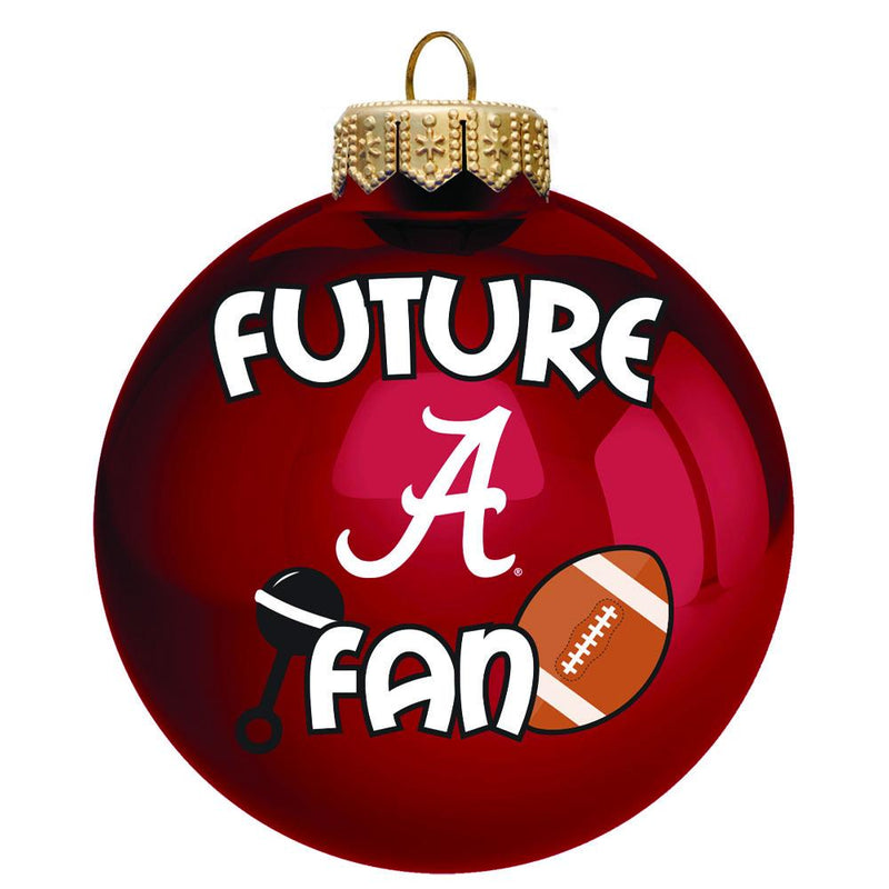 Future Fan Ball Ornament | Alabama Crimson Tide
AL, Alabama Crimson Tide, COL, CurrentProduct, Holiday_category_All, Holiday_category_Ornaments
The Memory Company