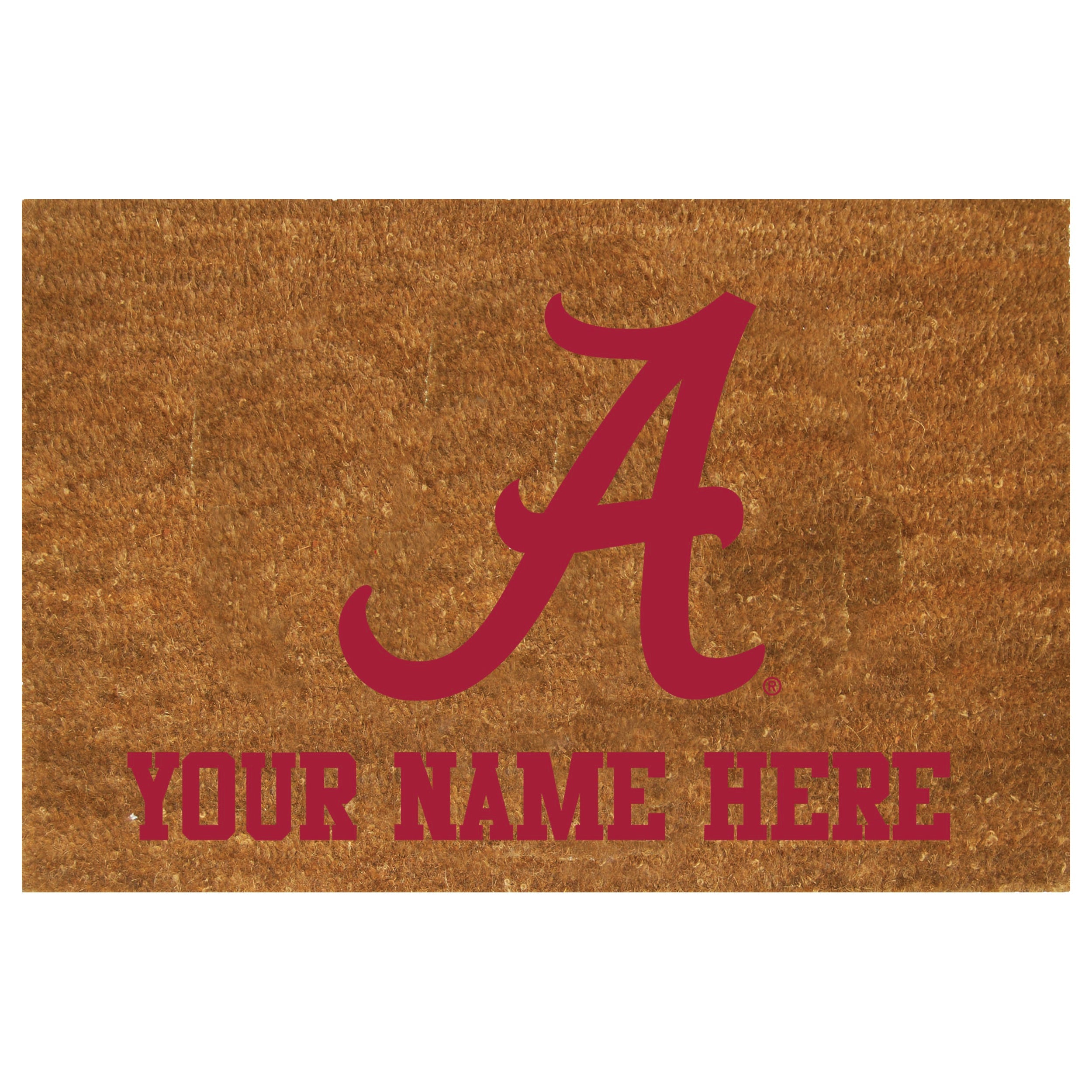Personalized Doormat | Alabama Crimson Tide