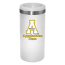12oz White Slim Can Holder | Appalachian State Mountaineers