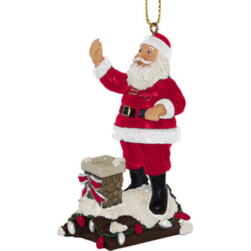 Rooftop Santa Ornament | University of Arkansas, Fayetteville
ARK, Arkansas Razorbacks, COL, Holiday_category_All, OldProduct
The Memory Company