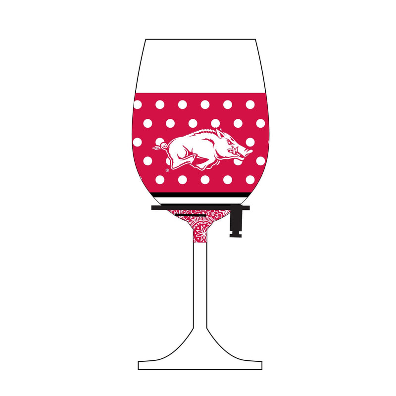 Wine Woozie Glass | Arkansas Razorbacks
ARK, Arkansas Razorbacks, COL, OldProduct
The Memory Company