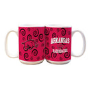 15oz White Swirl Design Mug | Arkansas
ARK, Arkansas Razorbacks, COL, OldProduct
The Memory Company