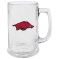 15oz Decal Glass Stein | Arkansas Razorbacks ARK, Arkansas Razorbacks, COL, OldProduct 888966740549 $13