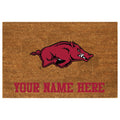 Personalized Doormat | Arkansas Razorbacks