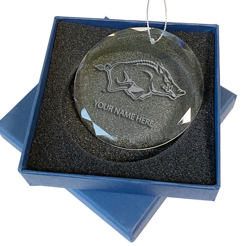 Personalized Glass Ornament | Arkansas Razorbacks
ARK, Arkansas Razorbacks, COL, CurrentProduct, Holiday_category_All, Personalized_Personalized
The Memory Company