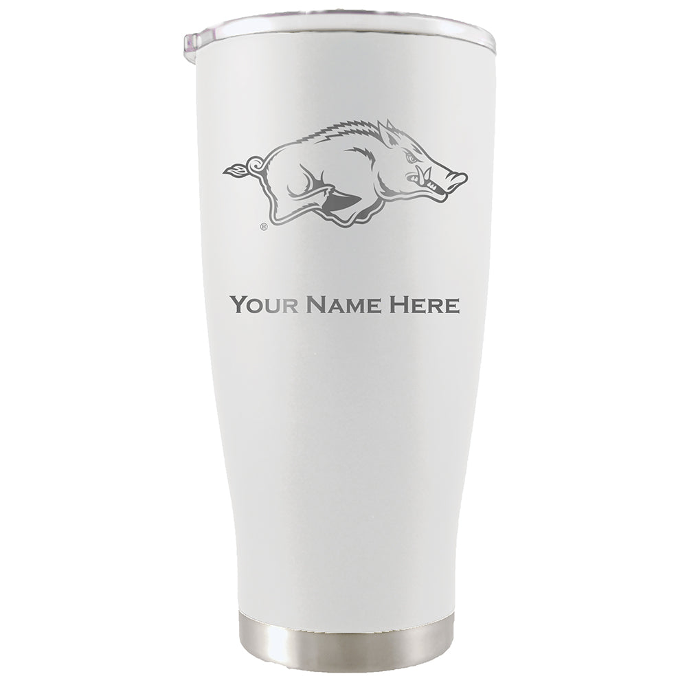 20oz White Personalized Stainless Steel Tumbler | Arkansas Razorbacks
ARK, Arkansas Razorbacks, COL, CurrentProduct, Drinkware_category_All, Personalized_Personalized
The Memory Company