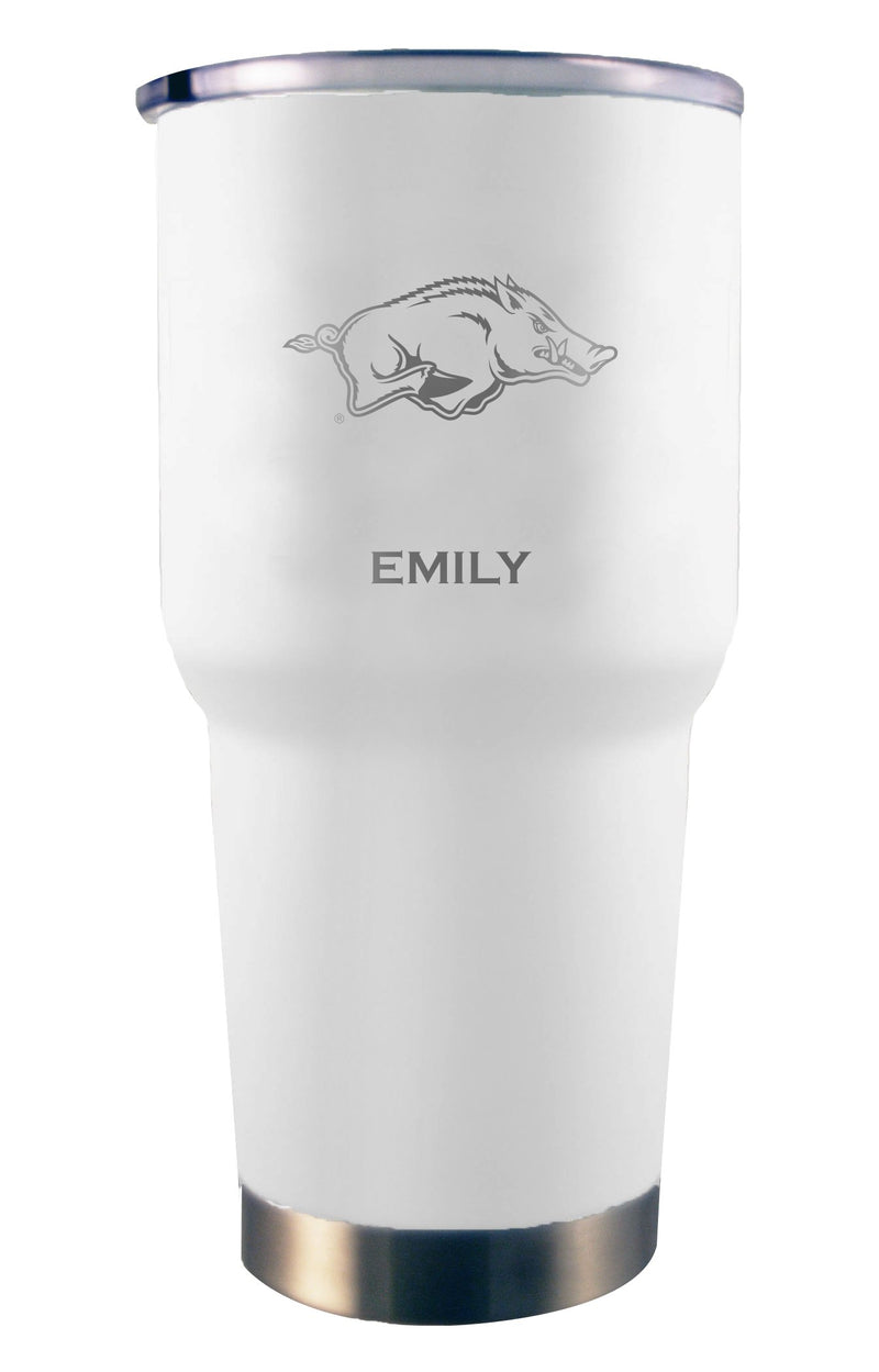 30oz White Personalized Stainless Steel Tumbler | Arkansas Razorbacks
ARK, Arkansas Razorbacks, COL, CurrentProduct, Drinkware_category_All, Personalized_Personalized
The Memory Company