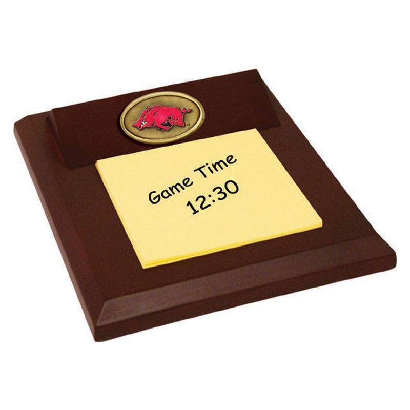 Memo Pad Holder - University of Arkansas, Fayetteville
ARK, Arkansas Razorbacks, COL, OldProduct
The Memory Company