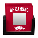 Art Glass Coaster Set | University of Arkansas, Fayetteville
ARK, Arkansas Razorbacks, COL, OldProduct
The Memory Company