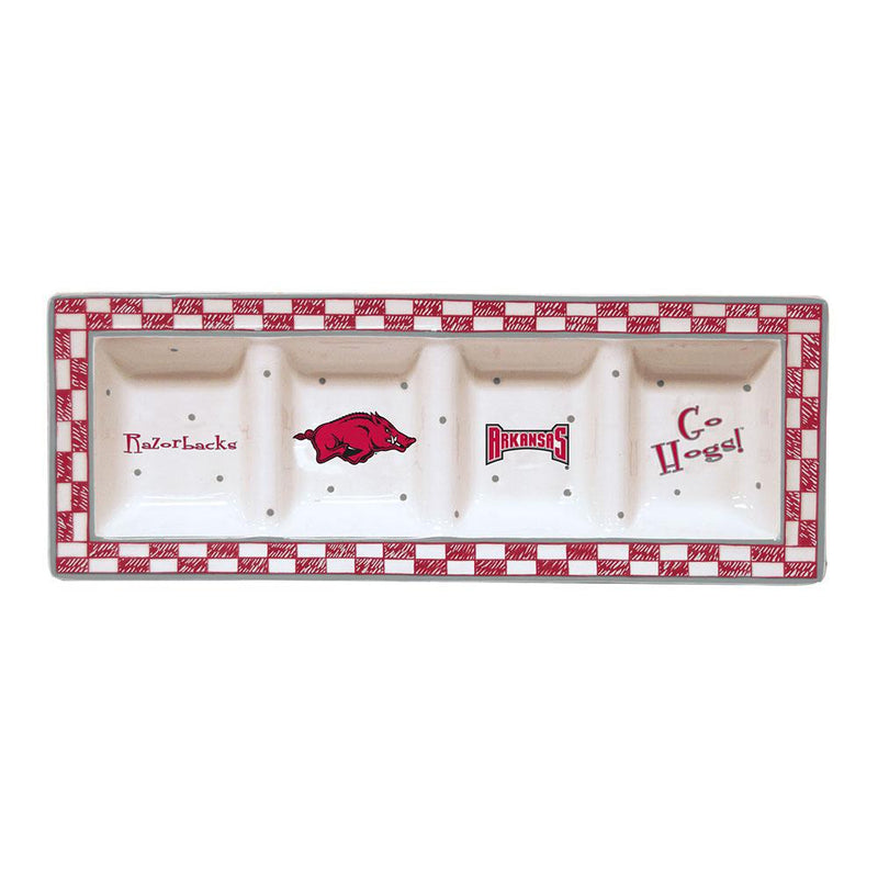 Gameday Relish Tray - University of Arkansas, Fayetteville
ARK, Arkansas Razorbacks, COL, OldProduct
The Memory Company