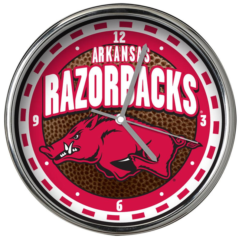 Chrome Clock 4 - University of Arkansas, Fayetteville
ARK, Arkansas Razorbacks, COL, OldProduct
The Memory Company