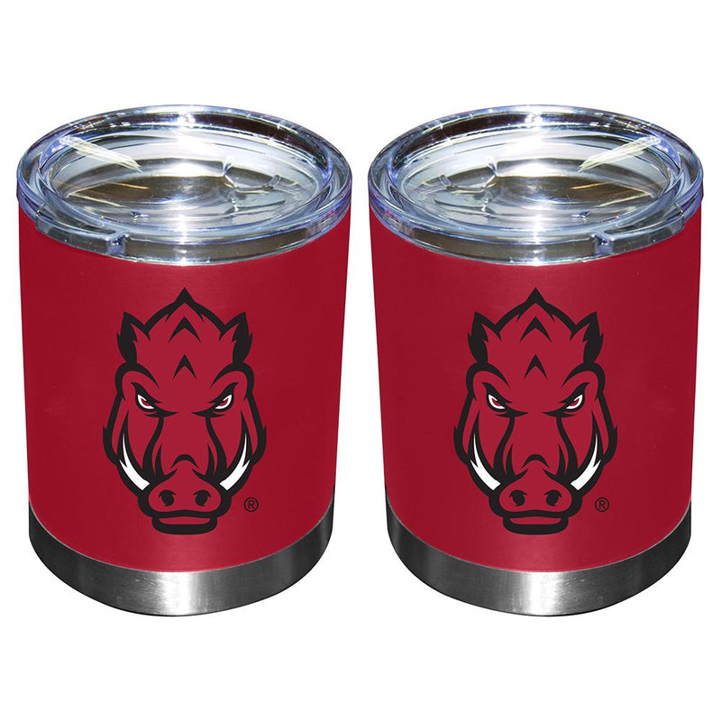 Matte SS SW Low Ball ARKANSAS
ARK, Arkansas Razorbacks, COL, OldProduct
The Memory Company