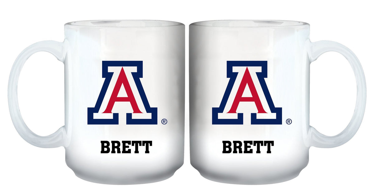 15oz White Personalized Ceramic Mug | Arizona Wildcats
Arizona Wildcats, ARZ, COL, CurrentProduct, Custom Drinkware, Drinkware_category_All, Gift Ideas, Personalization, Personalized_Personalized
The Memory Company