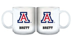 11oz White Personalized Ceramic Mug | The Univeristy of Arizona Arizona Wildcats, ARZ, COL, CurrentProduct, Custom Drinkware, Drinkware_category_All, Gift Ideas, Personalization, Personalized_Personalized 194207464830 $20.11