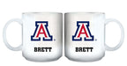 11oz White Personalized Ceramic Mug | The Univeristy of Arizona Arizona Wildcats, ARZ, COL, CurrentProduct, Custom Drinkware, Drinkware_category_All, Gift Ideas, Personalization, Personalized_Personalized 194207464830 $20.11