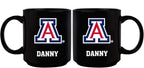 11oz Black Personalized Ceramic Mug | Arizona Wildcats Arizona Wildcats, ARZ, COL, CurrentProduct, Custom Drinkware, Drinkware_category_All, Gift Ideas, Personalization, Personalized_Personalized 194207389669 $20.11