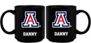 11oz Black Personalized Ceramic Mug | Arizona Wildcats Arizona Wildcats, ARZ, COL, CurrentProduct, Custom Drinkware, Drinkware_category_All, Gift Ideas, Personalization, Personalized_Personalized 194207389669 $20.11