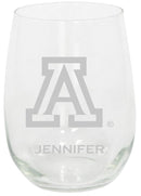 15oz Personalized Stemless Glass Tumbler | Arizona Wildcats
Arizona Wildcats, ARZ, COL, CurrentProduct, Custom Drinkware, Drinkware_category_All, Gift Ideas, Personalization, Personalized_Personalized
The Memory Company