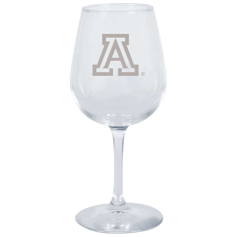 12.75oz Stemmed Wine Glass | Arizona Wildcats Arizona Wildcats, ARZ, COL, CurrentProduct, Drinkware_category_All  $13.99