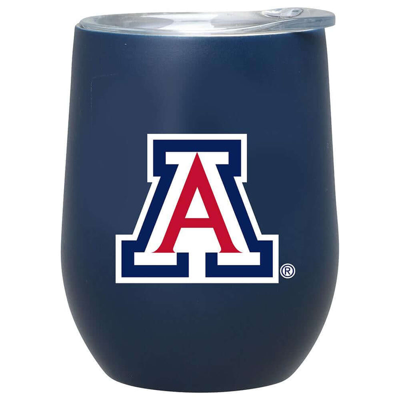 12oz Matte Stainless Steel Stemless Tumbler | Arizona Arizona Wildcats, ARZ, COL, CurrentProduct, Drinkware_category_All 888966600546 $32.99