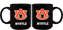 11oz Black Personalized Ceramic Mug - Auburn AU, Auburn Tigers, COL, CurrentProduct, Custom Drinkware, Drinkware_category_All, Gift Ideas, Personalization, Personalized_Personalized 194207389645 $20.11