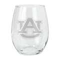15oz Etched Stemless Tumbler | Auburn Tigers AU, Auburn Tigers, COL, CurrentProduct, Drinkware_category_All 194207264577 $12.49
