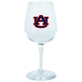 12.75oz Logo Girl Wine Glass Auburn AU, Auburn Tigers, COL, Holiday_category_All, OldProduct 888966680227 $12.5