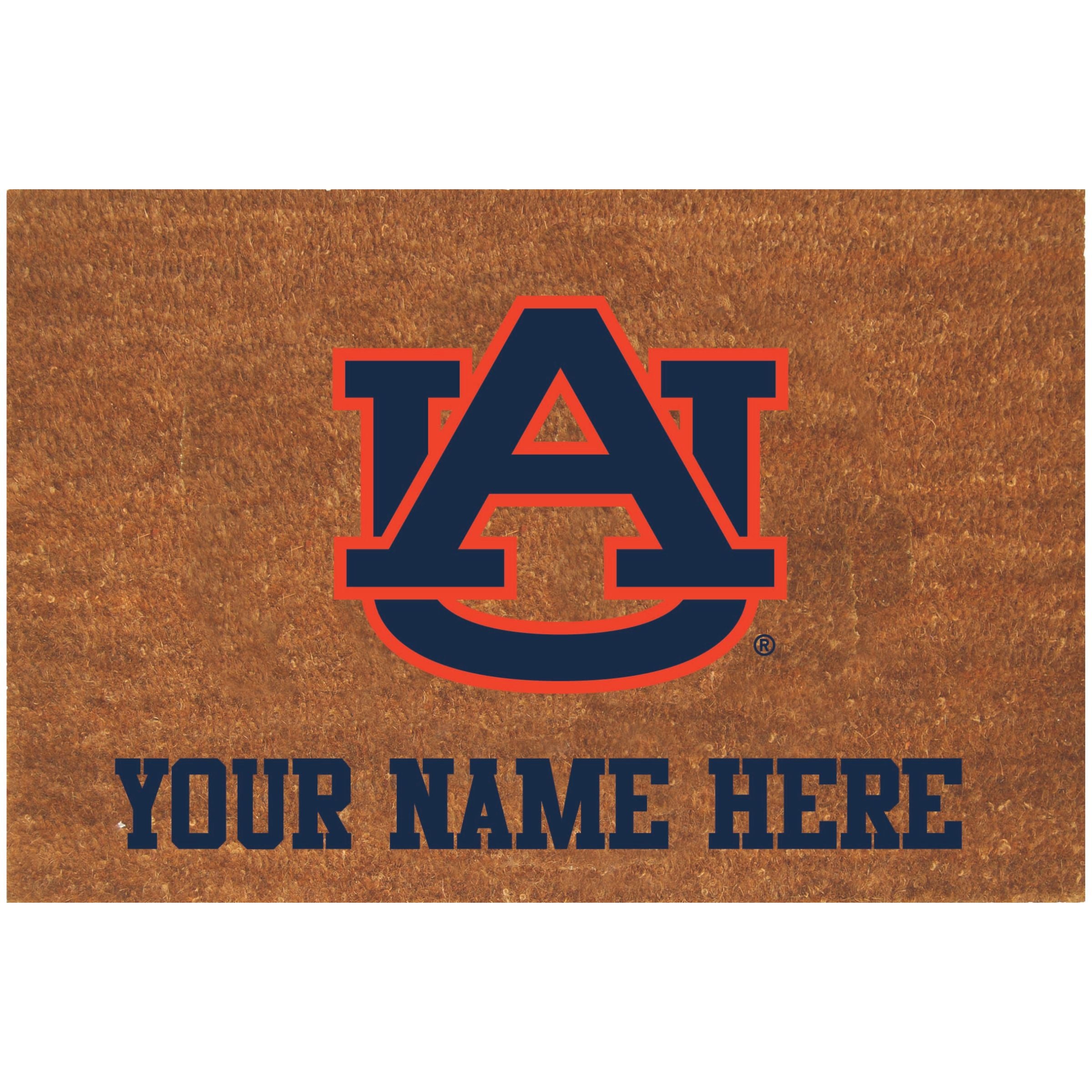 Personalized Doormat | Auburn Tigers