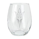 15oz Etched Stemless Tumbler | Arizona State Sun Devils Arizona State Sun Devils, AZS, COL, CurrentProduct, Drinkware_category_All 194207264584 $12.49