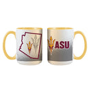 15OZ MUG I/C SOM  ARIZONA STATE Arizona State Sun Devils, AZS, COL, OldProduct 888966460539 $14