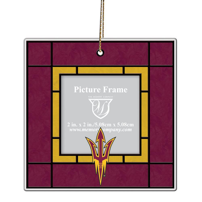 Art Glass Frame Ornament | Arizona State University
Arizona State Sun Devils, AZS, COL, OldProduct
The Memory Company
