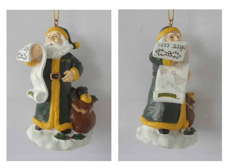 2015 Naughty Nice List Santa Ornament | Baylor Bears
BAY, Baylor Bears, COL, OldProduct
The Memory Company