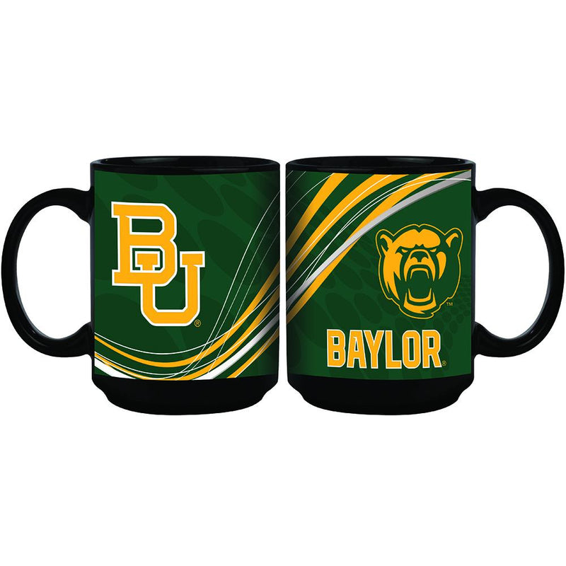 15oz Dynamic Style Mug | Baylor BAY, Baylor Bears, COL, CurrentProduct, Drinkware_category_All 888966592049 $12