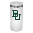 12oz White Slim Can Holder | Baylor Bears