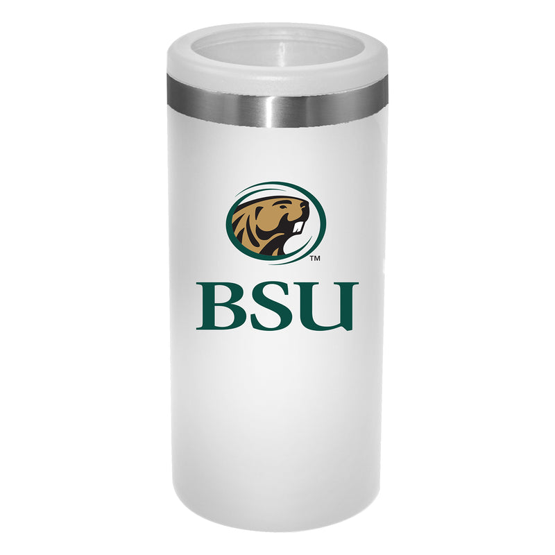 12oz White Slim Can Holder | Bemidji State
