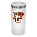 12oz White Slim Can Holder | Bowling Green Falcons