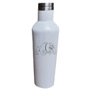 17oz White Etched Infinity Bottle | Bowie State Bulldogs