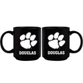 11oz Black Personalized Ceramic Mug - Clemson Clemson Tigers, CLM, COL, CurrentProduct, Custom Drinkware, Drinkware_category_All, Gift Ideas, Personalization, Personalized_Personalized 194207389348 $20.11