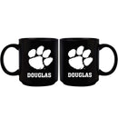 11oz Black Personalized Ceramic Mug - Clemson Clemson Tigers, CLM, COL, CurrentProduct, Custom Drinkware, Drinkware_category_All, Gift Ideas, Personalization, Personalized_Personalized 194207389348 $20.11