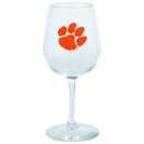 12.75oz Decal Wine Glass | Clemson University Clemson Tigers, CLM, COL, Holiday_category_All, OldProduct 888966682368 $12