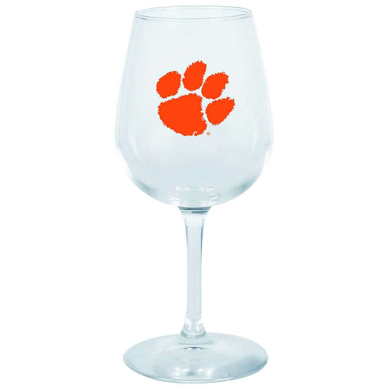 12.75oz Logo Girl Wine Glass Clemson Clemson Tigers, CLM, COL, Holiday_category_All, OldProduct 888966682368 $12.5