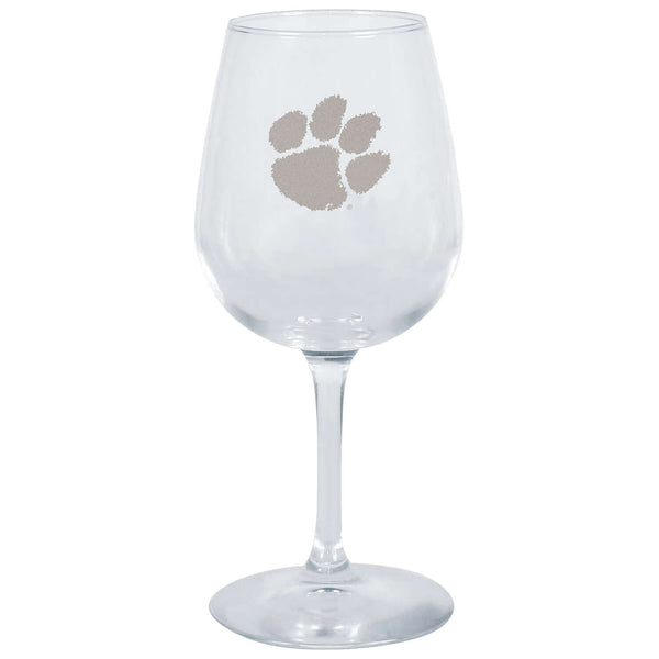 12.75oz Stemmed Wine Glass  Clemson Tigers at $14.99 only from
