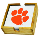 Team Logo Sq Coaster Set Clemson
Clemson Tigers, CLM, COL, CurrentProduct, Home&Office_category_All
The Memory Company