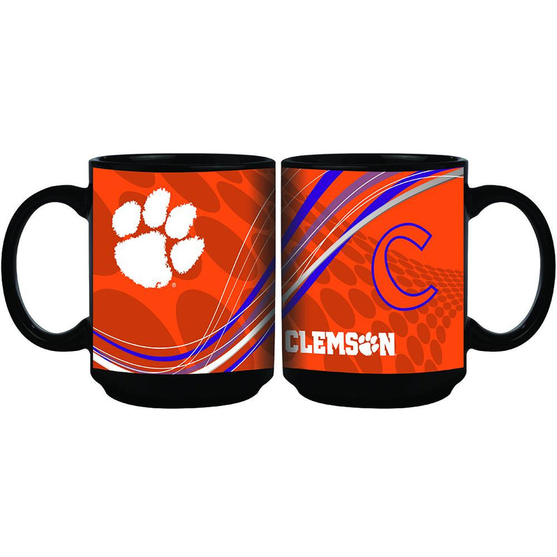 15oz Dynamic Style Mug | Clemson Clemson Tigers, CLM, COL, CurrentProduct, Drinkware_category_All 888966592094 $12