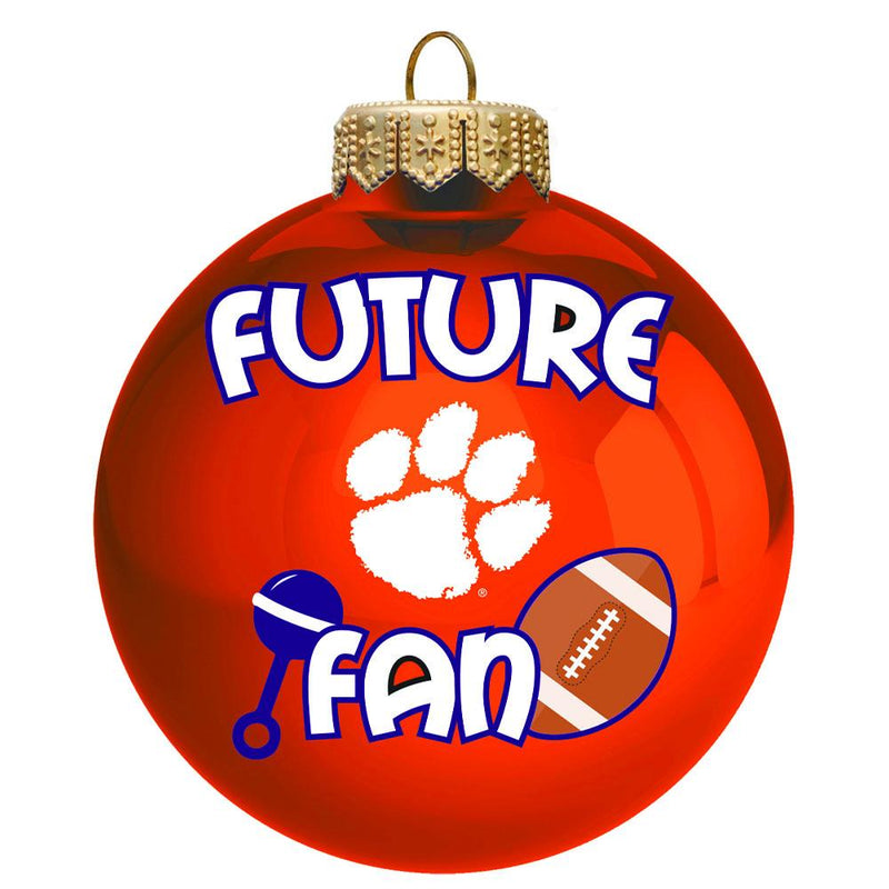 Future Fan Ball Ornament  Clemson
Clemson Tigers, CLM, COL, CurrentProduct, Holiday_category_All, Holiday_category_Ornaments
The Memory Company